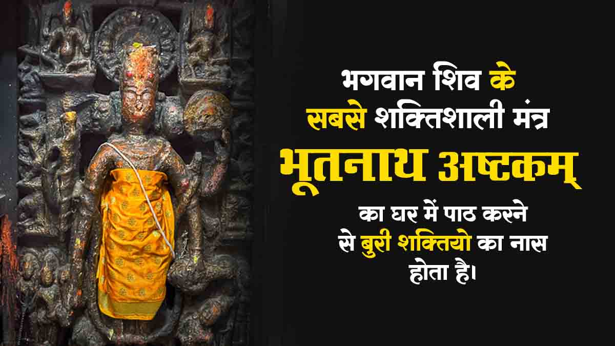 भूतनाथ अष्टकम् Bhootnath Ashtakam अर्थ सहित